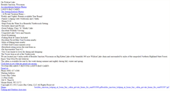 Desktop Screenshot of loonsbaycabin.com